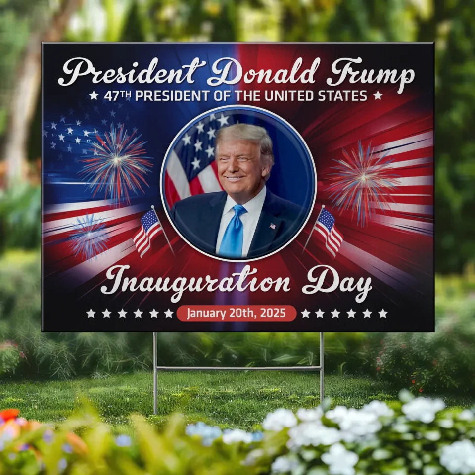 Our Nation, Our Strength, Our Pride - US Elections Yard Sign, Decoration Gift For Conservative Supporters