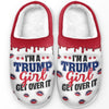 I'm Still A Conservative Girl, Get Over It - US Election Fluffy Slippers - Christmas Gift For Best Friends, BFF, Sisters