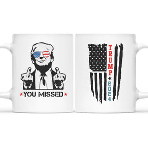 You Missed, Legends Never Die - US Election Black Mug