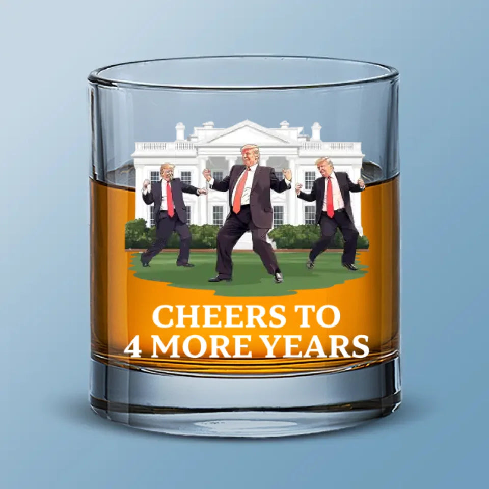 A Cause For Celebration - US Election Whiskey Glass - Gift For Conservative Supporters