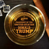 A New Era Begins With Reelection Triumph - US Election Whiskey Glass - Gift For Conservative Supporters