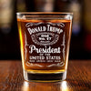 He Won And We’re Ready For A New Beginning - US Elections Shot Glass - Gift For Conservative Supporters
