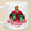 Heads Up, It's Time To Take Out The Trash - US Election Mug - Gift For Conservative Supporters