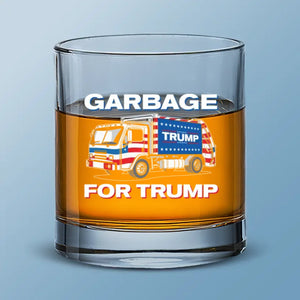 A Nation United In Pride - US Election Whiskey Glass - Gift For Conservative Supporters