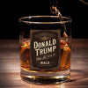 Feel The Burn, Taste The Victory - US Election Whiskey Glass - Gift For Conservative Supporters