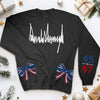 Patriotic Spirit In Every Stitch - US Election Side Bow Sweatshirt - Gift For Conservative Supporters