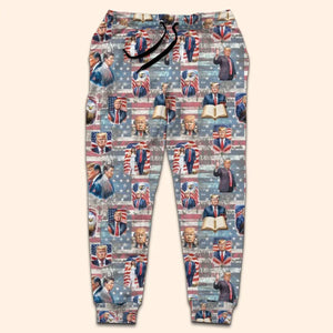 Making Magic Happen, One Cheer At A Time - US Elections Pajama Pants - Gift For Conservative Supporters