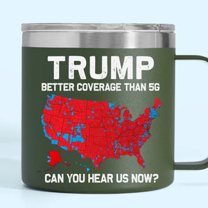 Join The Celebration Of Change - US Election 14oz Stainless Steel Tumbler With Handle