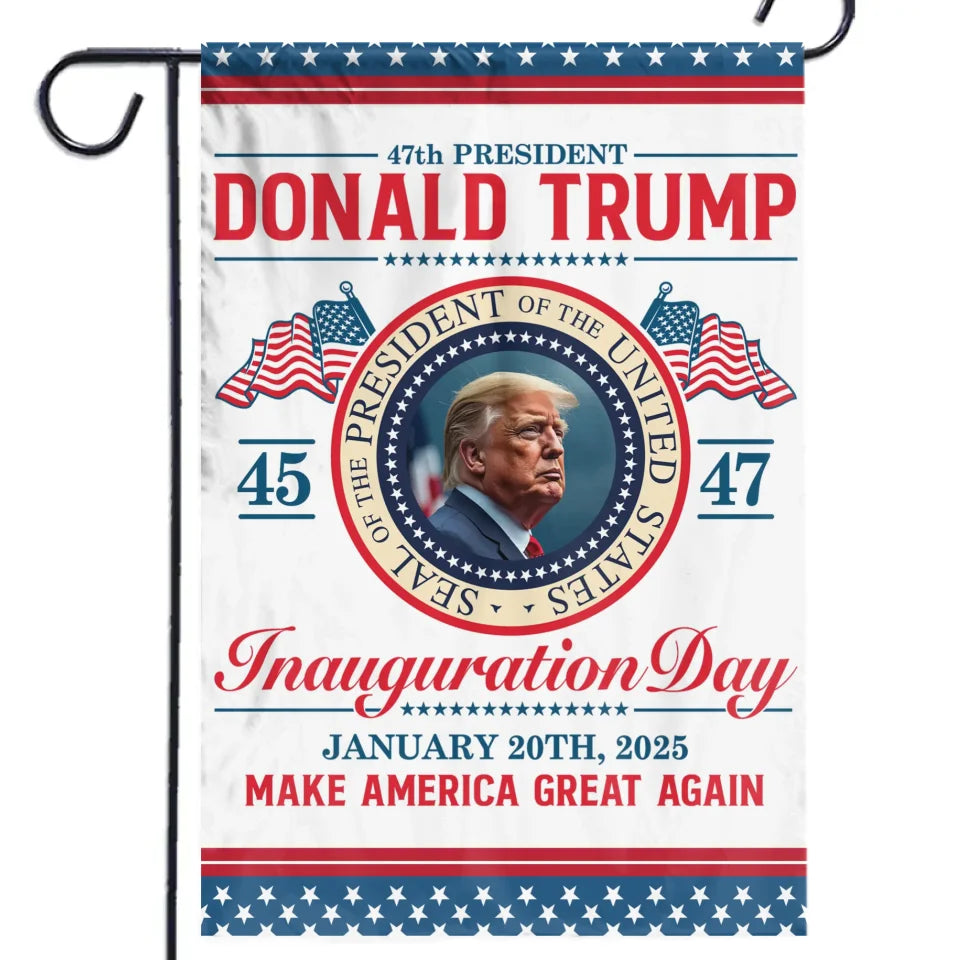 Let Me Introduce Our President - US Election House Flag, Garden Flag