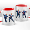 Ready To Dance And Celebrate The Holidays - US Elections Accent Mug