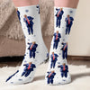 A Bright Path Forward Together - US Election Middle Tube Socks - Gift For Conservative Supporters