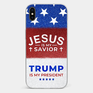 We Have Jesus, We Have New President - US Election Clear Phone Case - Gift For Conservative Supporters
