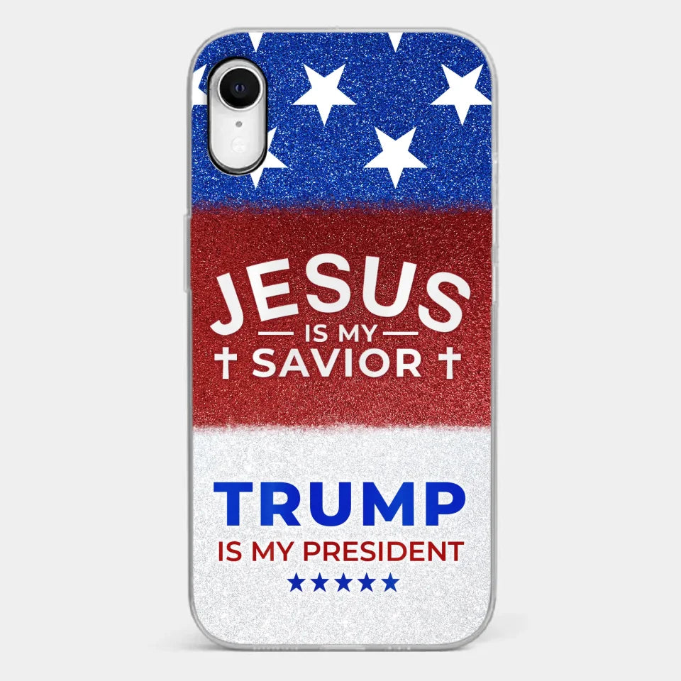 We Have Jesus, We Have New President - US Election Clear Phone Case - Gift For Conservative Supporters