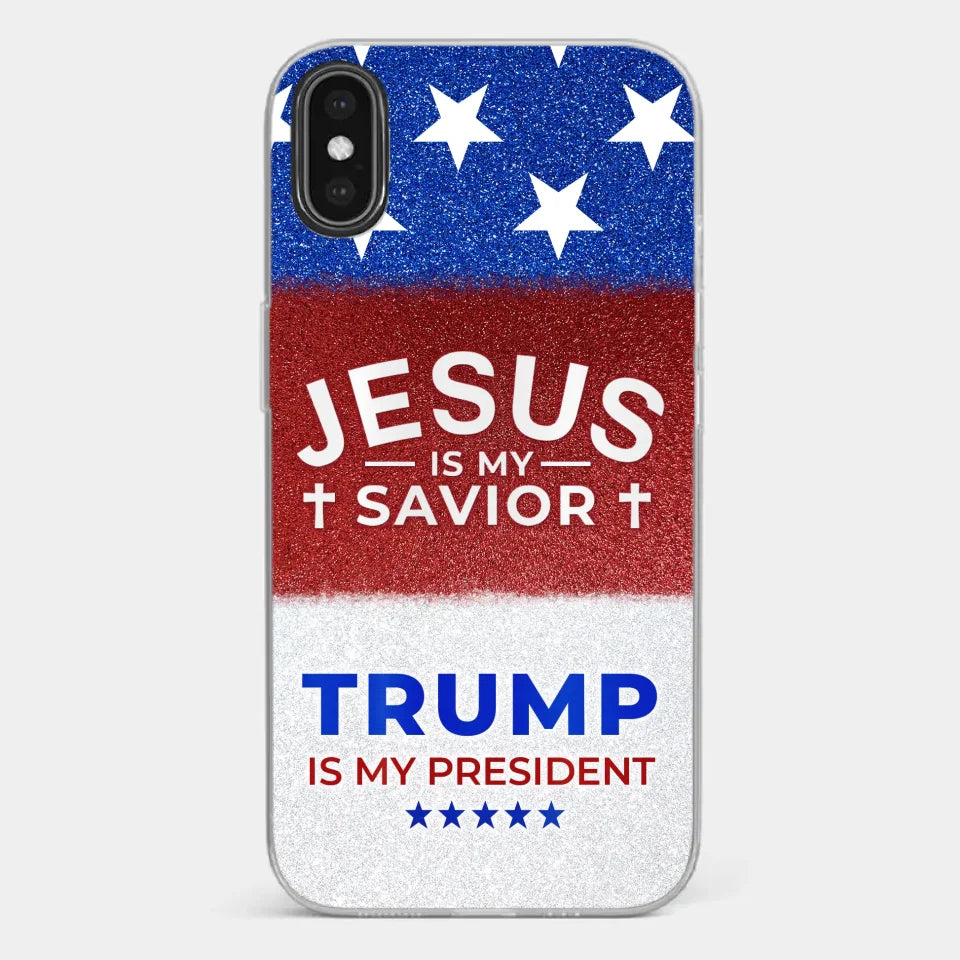 We Have Jesus, We Have New President - US Election Clear Phone Case - Gift For Conservative Supporters