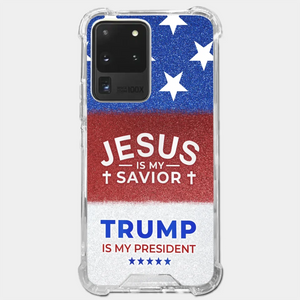 We Have Jesus, We Have New President - US Election Clear Phone Case - Gift For Conservative Supporters