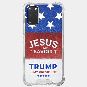 We Have Jesus, We Have New President - US Election Clear Phone Case - Gift For Conservative Supporters