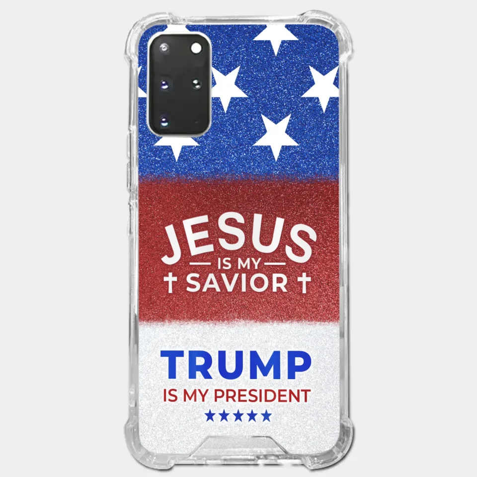 We Have Jesus, We Have New President - US Election Clear Phone Case - Gift For Conservative Supporters