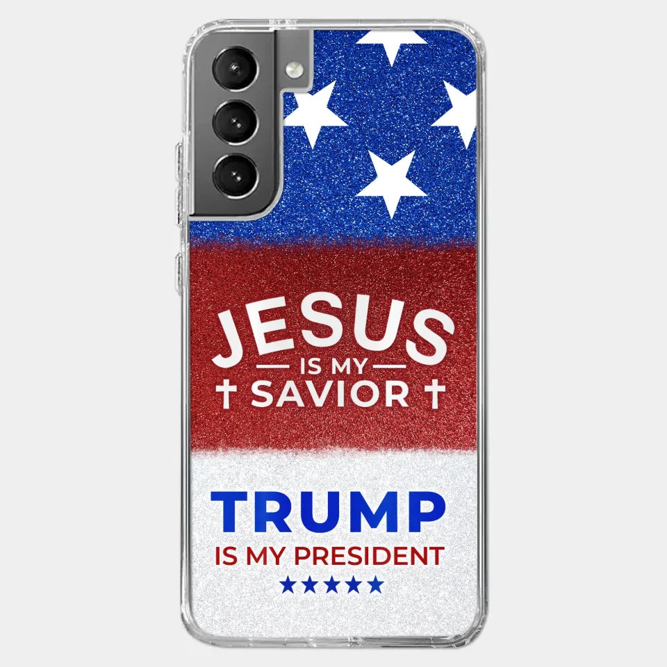 We Have Jesus, We Have New President - US Election Clear Phone Case - Gift For Conservative Supporters
