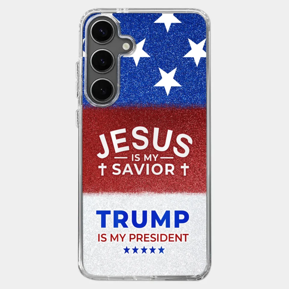 We Have Jesus, We Have New President - US Election Clear Phone Case - Gift For Conservative Supporters