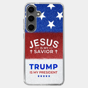 We Have Jesus, We Have New President - US Election Clear Phone Case - Gift For Conservative Supporters