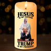 Protected By The Love Of Jesus - US Election LED Candle - Christmas Gift For Conservative Supporters