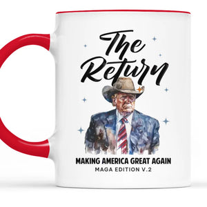 The Return Of Trump, MAGA Edition V2 - US Election Trump Mug