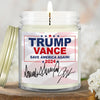 Let's Save The Nation Together - US Election Glass Jar Scented Candle - Gift For Conservative Supporters