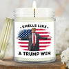 Strong People Build Strong Nations - US Election Glass Jar Scented Candle - Gift For Conservative Supporters