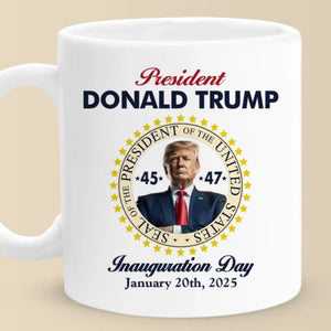 He's Back And Stronger - US Election Black Mug