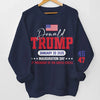 On That Day We Are Together -  US Elections Unisex Sweatshirt With Design On Sleeve