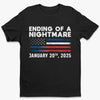 End Of A Nightmare - US Election Unisex T-shirt, Premium T-shirt, Hoodie