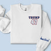 New President, New America - US Election Full Embroidered Sweatshirt