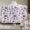 Never Surrender - US Election Snuggle Blanket, Hoodie Blanket