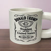 As One We Stand, Resilient And Determined - US Election Chunky Mug - Gift For Conservative Supporters