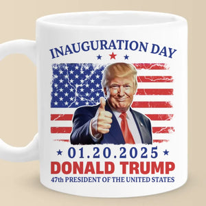 Thumbs Up To All Who Come And Join With Me - US Election Mug - Gift For Conservative Supporters