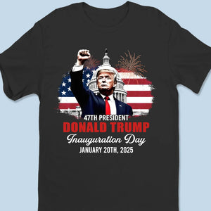 Keep Calm And Celebrate The Win - US Election Unisex T-shirt, Premium T-shirt, Hoodie