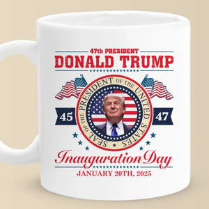 One Nation, United In Strength - US Election Mug - Gift For Conservative Supporters