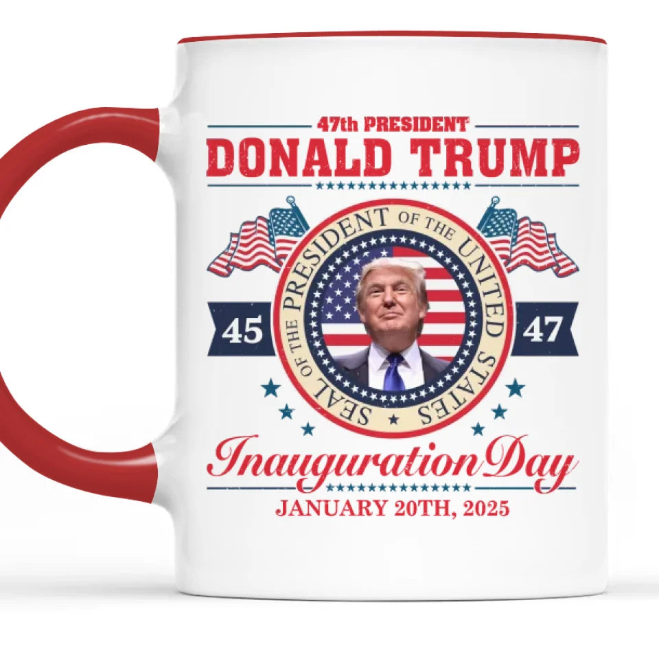 Stand For American People - US Elections Accent Mug