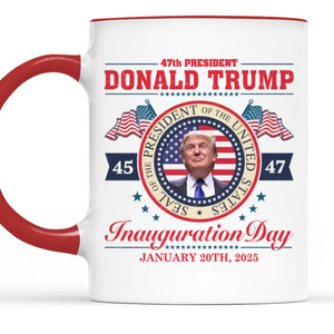 Stand For American People - US Elections Accent Mug