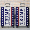Leading With Passion, Building With Purpose - US Election Luggage Cover - Gift For Conservative Supporters