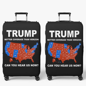 Together, We Made History - US Election Luggage Cover - Gift For Conservative Supporters