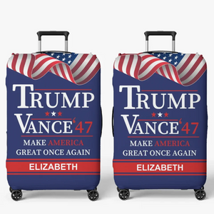 America’s Hope For Restoration And Renewal - US Election Luggage Cover - Gift For Conservative Supporters