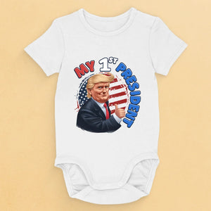 This Win Is Just The Beginning - US Elections Baby Onesie - Gift For Conservative Supporters, Baby Kids, Newborn Baby