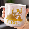 Fight 'Til The End - US Election Marble Mug - Gift For Conservative Supporters