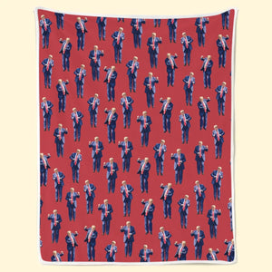 A Victorious Moment To Remember - US Election Blanket