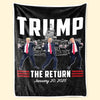 Let's Get Started Today - US Election Blanket