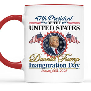 Mugging Up For A Stronger America - US Elections Accent Mug