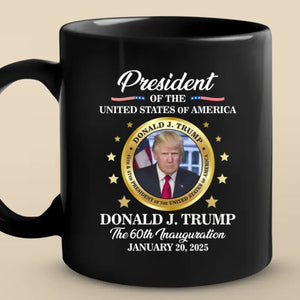 The Journey Continues With Strength - US Election Black Mug