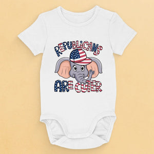 Born To Win, Just Like Him - US Elections Baby Onesie - Gift For Conservative Supporters, Baby Kids, Newborn Baby