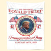 Cozying Up To American Success - US Election Blanket